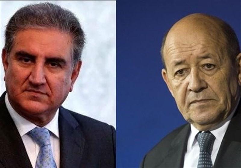 گفتگوی تلفنی وزیر خارجه پاکستان با همتای فرانسوی