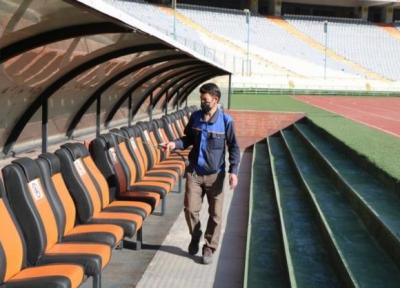 استادیوم آزادی برای چهلمین بار ضدعفونی شد
