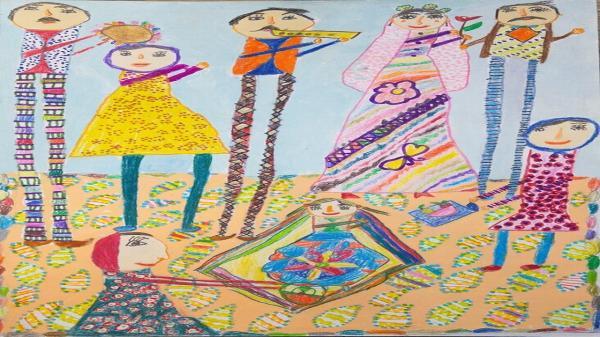 درخشش 2 عضو کتابخانه های کانون اصفهان در مسابقه نقاشی هیکاری ژاپن