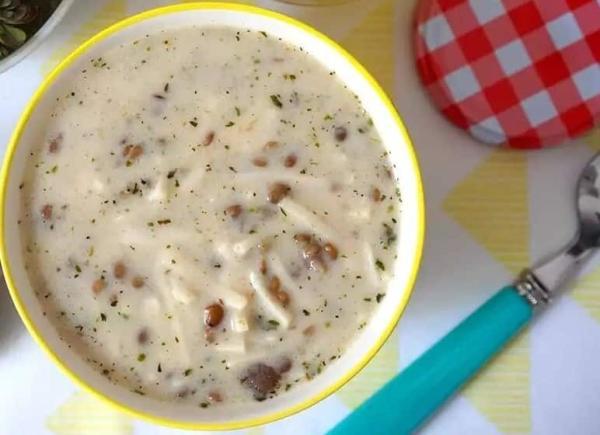 طرز تهیه سوپ عدس و ماست خوشمزه به روش ترکیه ای