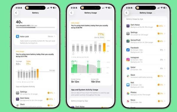با تغییرات تنظیمات باتری در iOS 26 آشنا شوید با تغییرات تنظیمات باتری در iOS 26 آشنا شوید