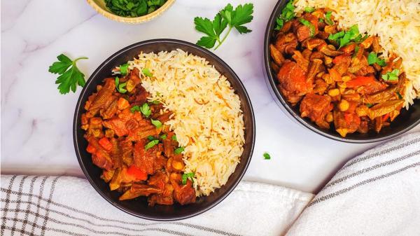 طرز تهیه خورشت بامیه دو نفره با تمام نکات و ترفندها طرز تهیه خورشت بامیه دو نفره با تمام نکات و ترفندها